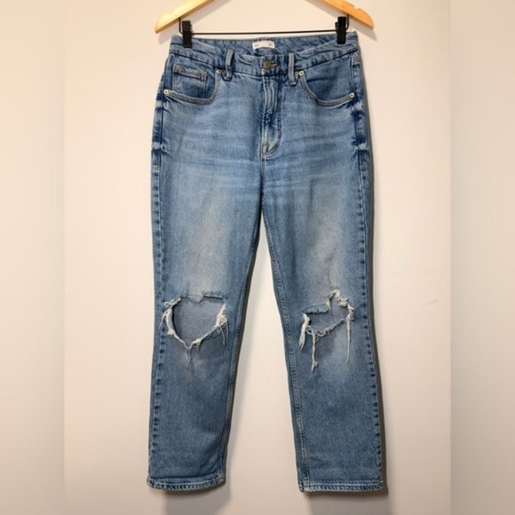 GOOD AMERICAN Good '90s Cropped Icon in Indigo068 size 28 - Picture 2 of 10